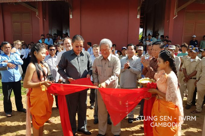 ពិធីសម្ពោធដាក់ឱ្យដំណើរការប្រើប្រាស់​ ស្ថានីយផលិតទឹកស្អាតឃុំពុទ្រា ស្រុកជ័យសែន ខេត្តព្រះវិហារ