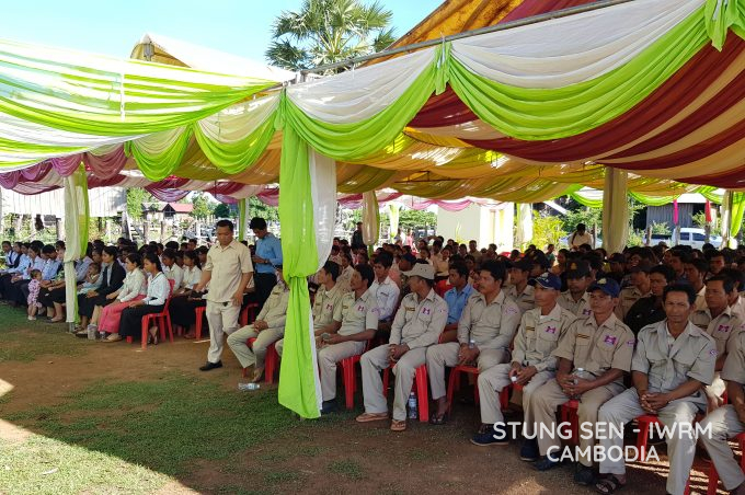 ពិធីសម្ពោធដាក់ឱ្យដំណើរការប្រើប្រាស់​ ស្ថានីយផលិតទឹកស្អាតឃុំពុទ្រា ស្រុកជ័យសែន ខេត្តព្រះវិហារ